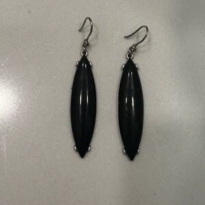 Black earrings $10